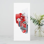 漫画のグリーティングクリスマスカード (スタンド正面)
