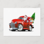 漫画のグリーティングクリスマスカード ポストカード (正面)