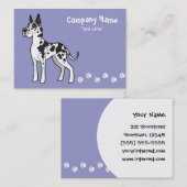 漫画のグレートデーン 名刺 (正面/裏面)