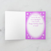 漫画のコアラ私達は4Uバースデー・カードを元気づけます カード (内部)