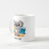 漫画のコアラ コーヒーマグカップ (正面左)