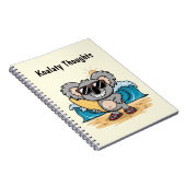 漫画のコアラ ノートブック (右側)