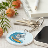 漫画のコアラ・ベア キーホルダー (正面右)