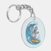 漫画のコアラ・ベア キーホルダー (正面左)