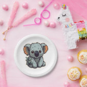 漫画のコアラ・ベア ペーパープレート (パーティー)