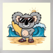 漫画のコアラ ポスター (正面)