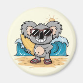 漫画のコアラ マグネット (正面)