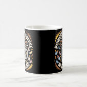 漫画のコーヒー爆発パパ燃料カオス コーヒーマグカップ (中央)