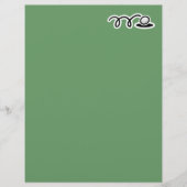 漫画のゴルフボール付きゴルフ文房具 (正面)