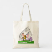 漫画のゴールキーパーのトートバッグ トートバッグ (裏面)