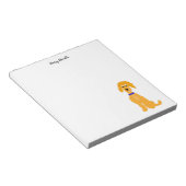 漫画のゴールデンデイジードードルドッグ ノートパッド (アングル)