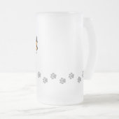 漫画のゴールデン・リトリーバー フロストグラスビールジョッキ (正面右)