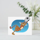 漫画のサッカーのチータ ポストカード (スタンド正面)