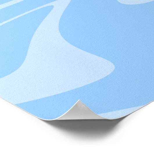 漫画のサメ。 ポスター (角)