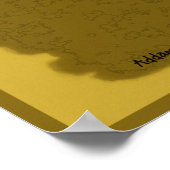 漫画のサルポスター ポスター (角)