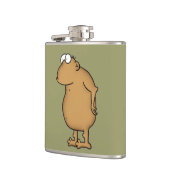 漫画のサル フラスク (左)