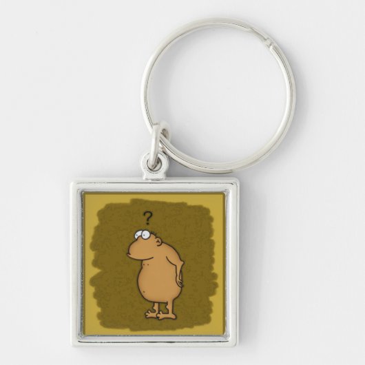 漫画のサルKeychain キーホルダー (正面)