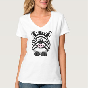 漫画のシマウマ Tシャツ