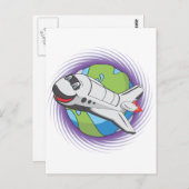 漫画のシャトル ポストカード (正面/裏面)