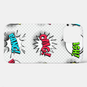 漫画のシャドウと文字 Case-Mate iPhoneケース (裏面 (横))