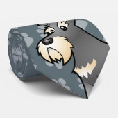漫画のシュナウツァー ネクタイ (ロール)