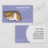 漫画のシリア人のハムスター 名刺 (正面/裏面)