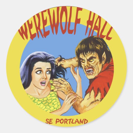 漫画のシール ラウンドシール (正面)