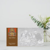 漫画のジンジャーブレッドマン休日 シーズンカード (スタンド正面)