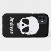 漫画のスカルのiPhone 5カバーテンプレート Case-Mate iPhoneケース (裏面(横))