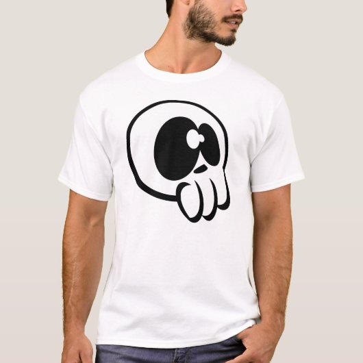 漫画のスカル2 Tシャツ (正面)