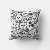 漫画のスカル クッション (裏面)