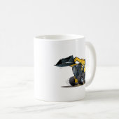 漫画のスキッドステア コーヒーマグカップ (正面右)