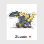 漫画のスキッドステア シール (シート)