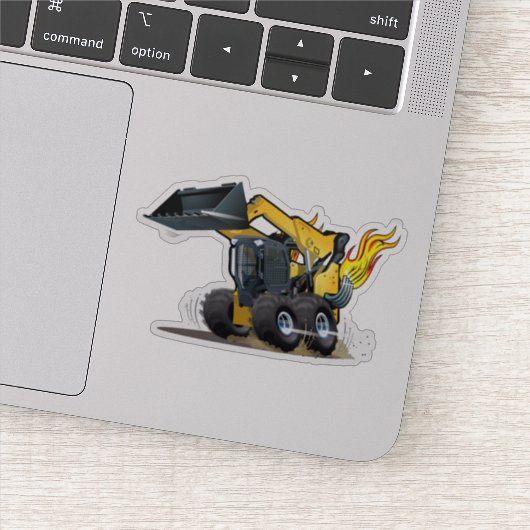 漫画のスキッドステア シール (詳細)