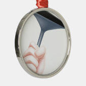 漫画のスクイージ手 メタルオーナメント (右)