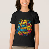 漫画のスクリーン印刷 トライブレンドＴシャツ (正面)