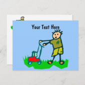 漫画のスケッチマンウィンググラス ポストカード (正面/裏面)