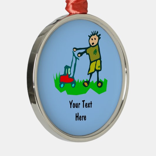 漫画のスケッチマンウィンググラス メタルオーナメント (右)