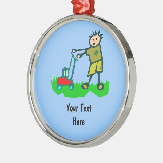 漫画のスケッチマンウィンググラス メタルオーナメント (左)