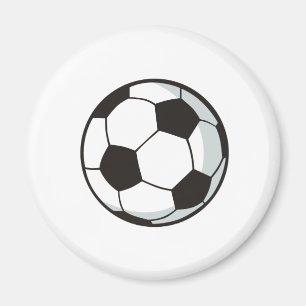 漫画のスタイルのサッカーボール マグネット