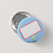 漫画のスタイルコンピュータモニタ 缶バッジ (正面&裏面)