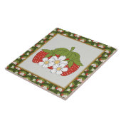 漫画のストロベリーキッチンまたはレストランのタイル タイル (側面)