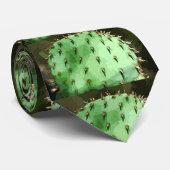 漫画のタイの人のウチワサボテン ネクタイ (ロール)