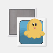 漫画のタコ マグネット (正面/裏面)