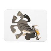 漫画のタップ踊りワイルドビーエストフレキシブルマグネット マグネット (横)