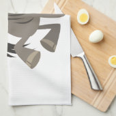 漫画のタップ踊りワイルドビーストキッチンタオル キッチンタオル (四つ折り)