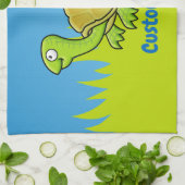 漫画のタートルタオル キッチンタオル (折り畳み)