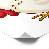 漫画のチキンポスター ポスター (角)