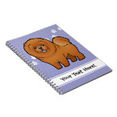 漫画のチャウチャウ ノートブック (右側)