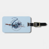 漫画のチュパカブラと長老の杖 ラゲッジタグ (正面横)